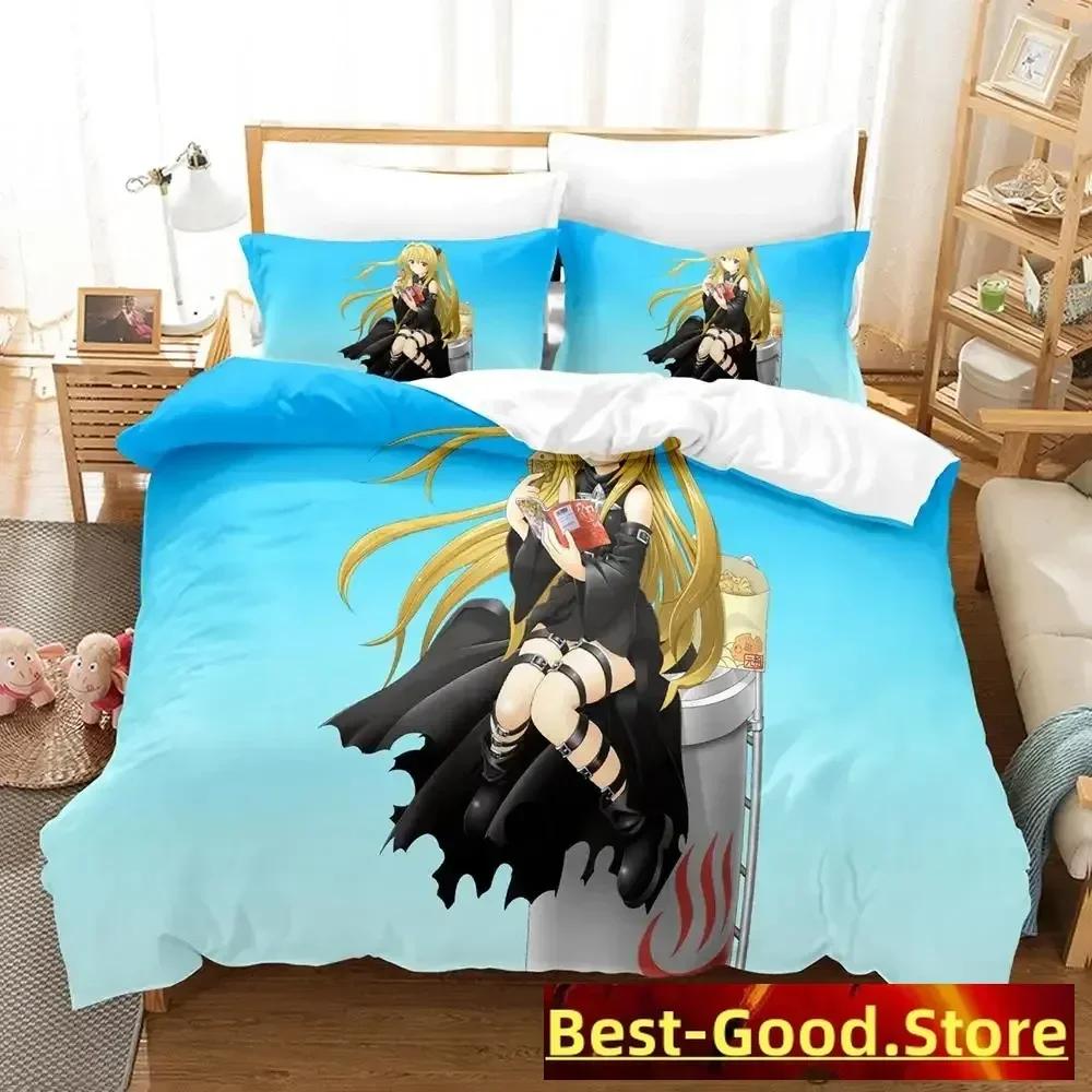 New To Love Ru Bedding Set Duvet Cover Sheet Printed Bed Set Pillowcase Bed Full Queen King Size Comforter Bedroom