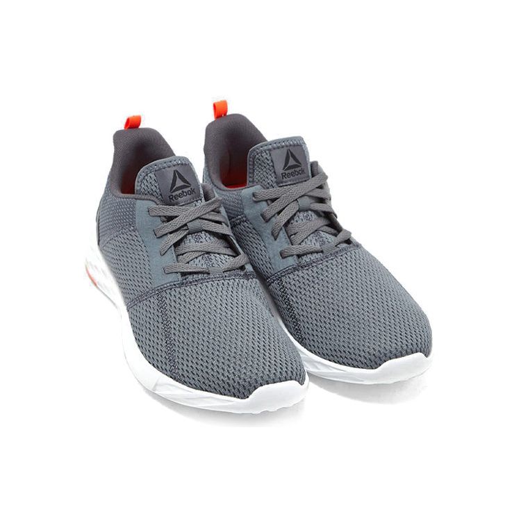 Reebok Astroride Strike Lightweight Breathable Low-Top Running Shoes Men Sneakers Gray Orange CN5303