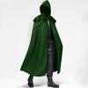 Spring and Autumn New Medieval Vintage Clothing Hooded Cloak Gothic Men's Long Cloak