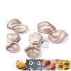 Mini Heart Bear Paw Cocoa Beans Duck Shape Nonstick Carbon Steel Tart Mold Pudding Molds Biscuit Cookie Molding Tools DIY Bakery
