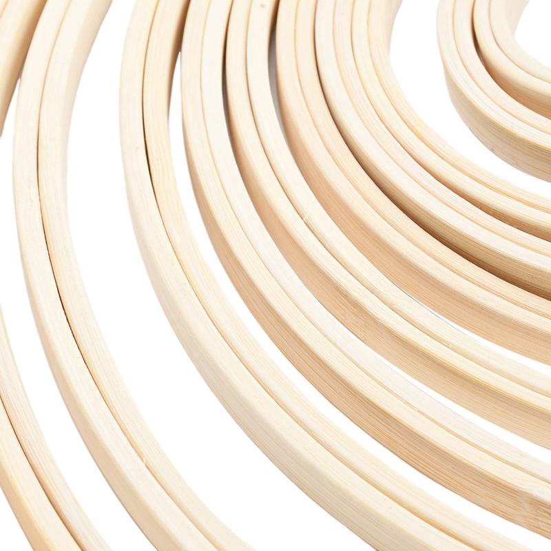 Cadru din bambus Inel cerc de broderie Diy Broderie Pictură Kit punct de cruce Cadru rotund din bambus Instrumente de cusut Home Decor