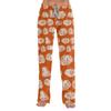 Women's Halloween Print Loose Fit Pajama Pants for Loungewear and Sleep