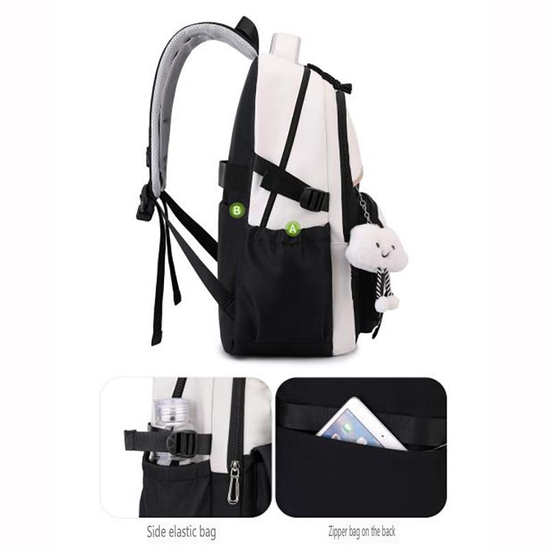 Rucksack Hohe Schmutzabweisung Große Kapazität Student Schlicht