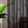 Solid Color Door Curtain Shiny Tassel Window Curtain Retro Crystal Beads String Curtain  Home Decor