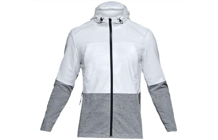 Under Armour Jackets Men s White Hooded Moderate Other 1306456-100 S