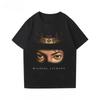 Michael Jackson MJ Král popové hudby Nové Unisex tričko Unisex Kulatý výstřih Bavlna Krátký rukáv Y2k Móda Populární tričko2026