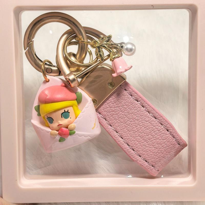 

Cartoon Dreamer Pumpkin & Sakura Keychain Pendant