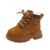 Kids Winter Warm Martin Boots Toddlers Soft Sole Non-Slip Toddler Boys Girls Neutral Style