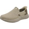 Skechers Slip-Ins Fashion Versatile Durable Lightweight Low-Top Casual Shoes Men sneaker Gray Brown 205370-TPE