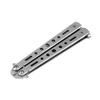 Stainless Steel Practice Training Butterfly Style Knife Hair Comb Cool Hair Care Styling Tools