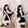 Bunny Girl Cosplay Rabbit Costume Cute Bunny Leotard Lace Outfit Fancy Dress Gift Costume Event Fancy Dress Party Photo Shoot Female Moe Rabbit Ears