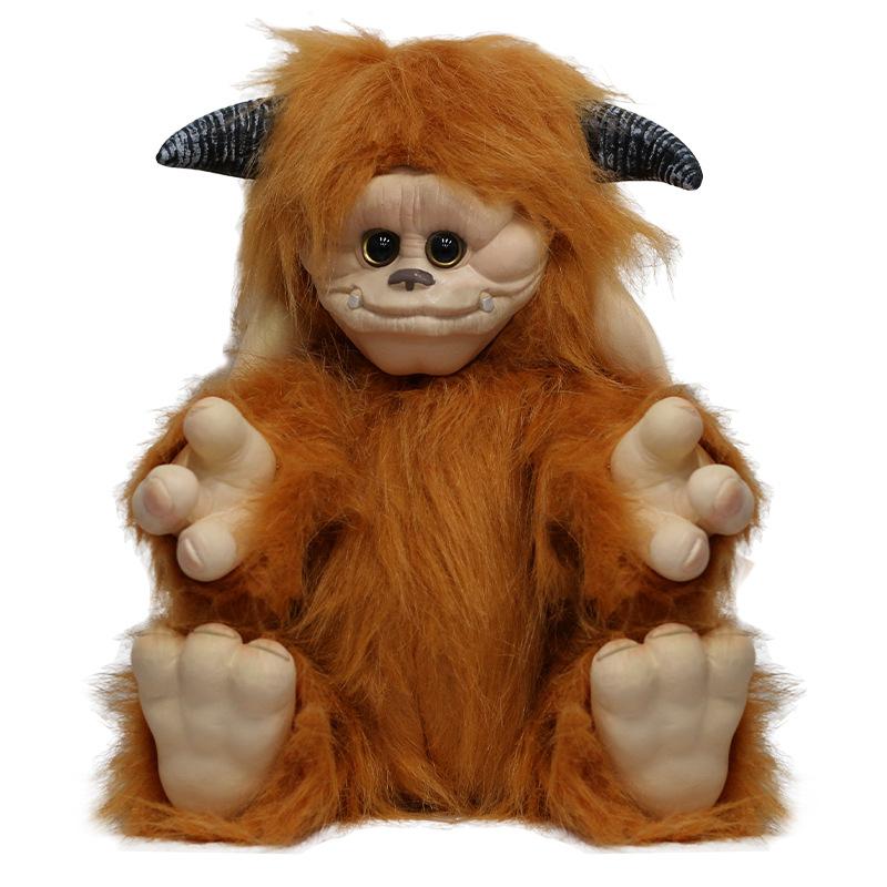 

Плюшевая обезьяна искусственная игрушка игрушка на Хэллоуин украшение для дома и рабочего стола подарки детям