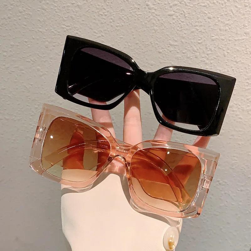 Premium Big Frame Cat Eye Butterfly Sunglasses ladies Vintage Trendy Sun Glasses Punk Oversized Luxury Design Wide Leg Shades UV400