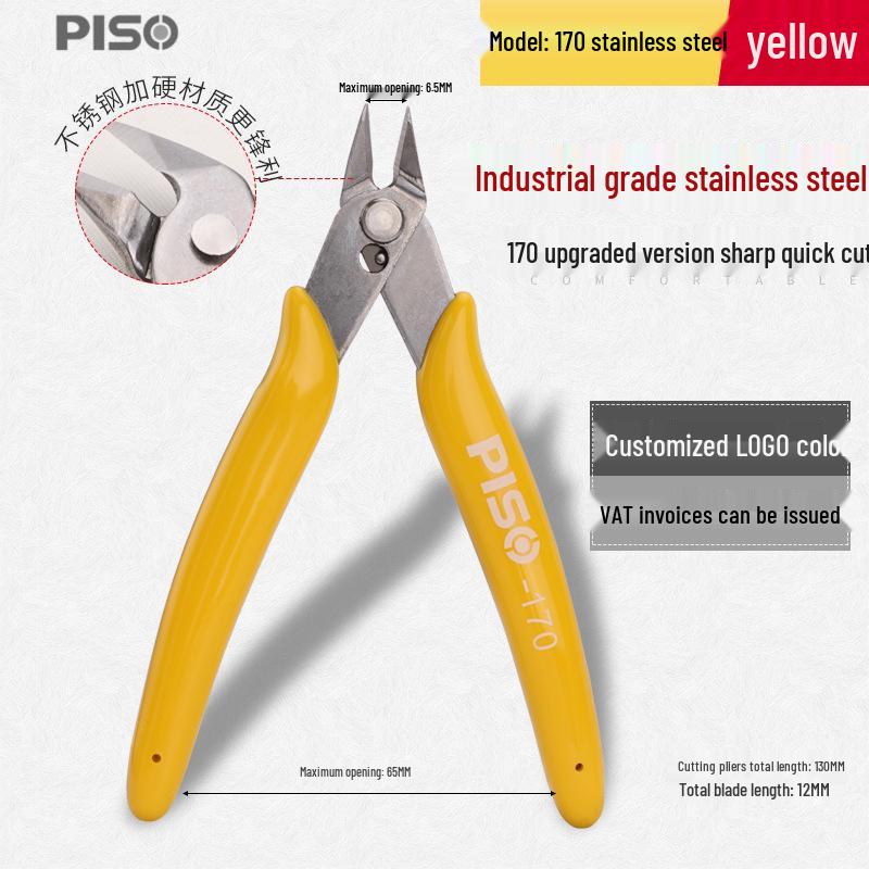 5-Zoll Antistatische Diagonale Nasen-Angusszangen Kunststoff Elektronikzangen