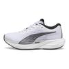 Puma Deviate Nitro 2 White Black Women Sneakers Silver 376855-28