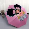 Crybaby Umbrella: Automatic Opening and Closing, Foldable Design, 8 Rib Iron Frame, Perfect Gift for Fans, Travelers, Daily Use0104053a