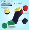 Men's Sweat-Absorbing Cotton Five-Toe Sports Socks
