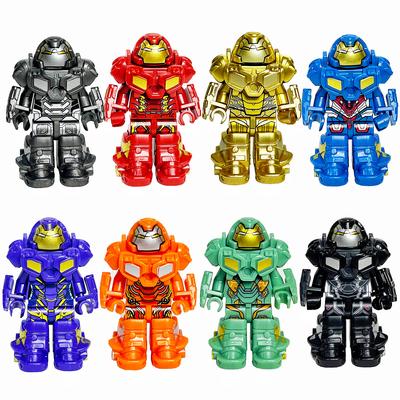 Educational Toy Steel Hero Armored Building Block Doll