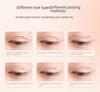 AKF Invisible Double Eyelid Stickers for Women with Natural Shaping, Ideal for Swollen Eyelids, in a Mirror Box.