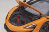 AUTOart 1/18 Scale McLaren 600LT Orange/Carbon Roof Finished Product 76084