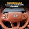 For Changan Qiyuan NEVO Q05 Steering Wheel Button Protector Sticker Transparent Epoxy Steering Wheel Button Guard Anti-Scratch