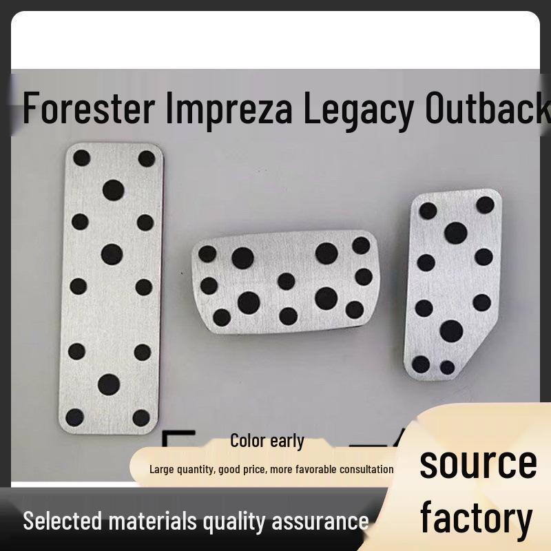 

Non-slip Pedals for VX Leopard Forester Legacy Outback Brake & Accelerator Accelerator + Brake красный