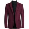 Men's Woolen Jacket Autumn and Winter New Small Suit Business Casual Jacket Single Suit Men's
