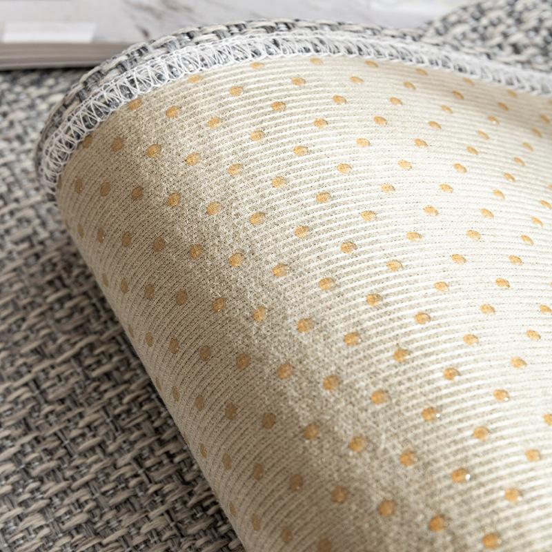 Sofakissen aus Baumwollleinen im japanischen Stil für das Wohnzimmer, für alle Jahreszeiten, universell einsetzbar, einfarbig, Handtuch, rutschfester Sofabezug