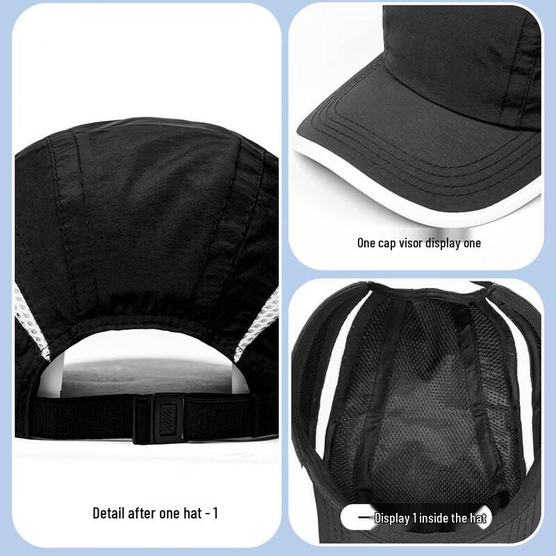 Unisex Quick-Dry Mesh Sun Protection Sports Cap