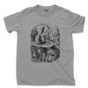 Alice au Pays des Merveilles Lewis Carroll John Tenniel Illustration de Livre DVD T-shirt Unisexe
