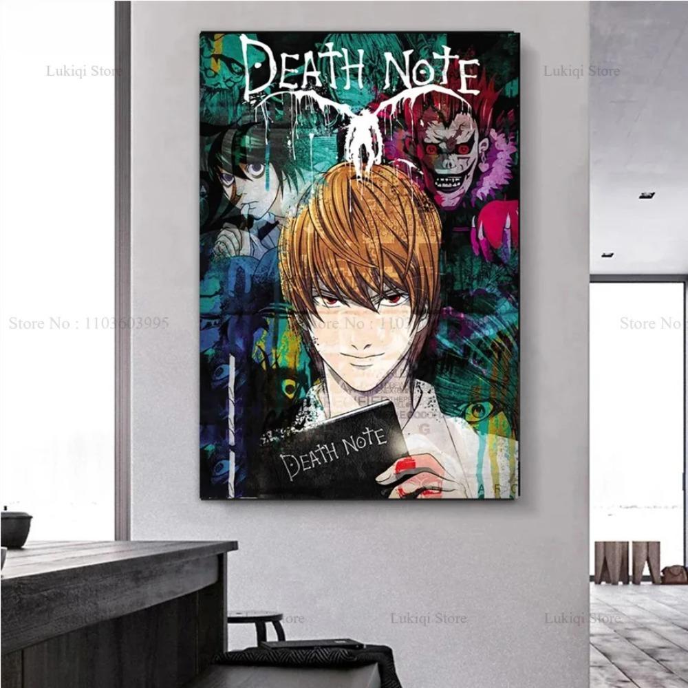 Classic Movie Series Cartoon Anime D-Death Vintage Poster Prints Canvas Painting Wall Art Picture Living Room Home Decor