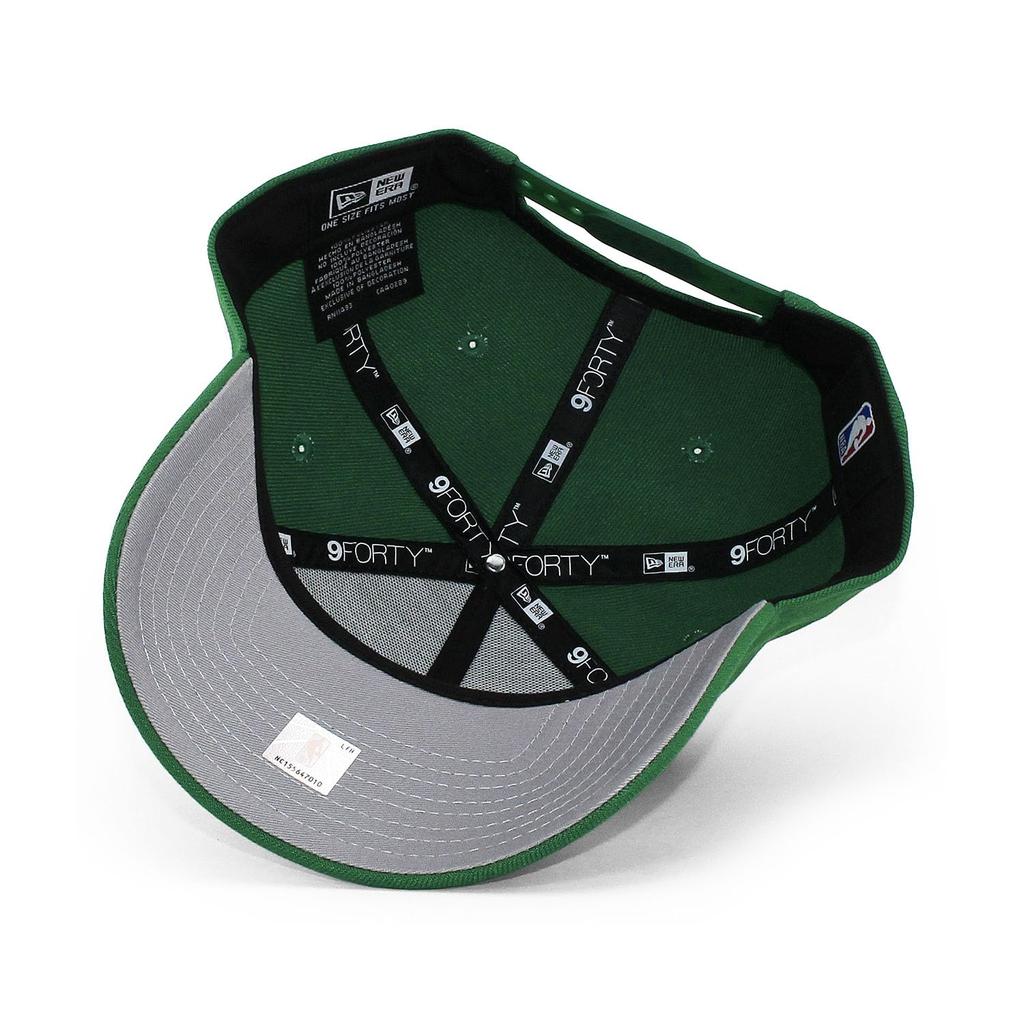 New Era 9FORTY SNAPBACK CAP 940 MLB NFL NBA MLS Snapback Free Boston Celtics A-FRAME A-FRAME (JP, Alphabet, Size, (Green)) [Used]