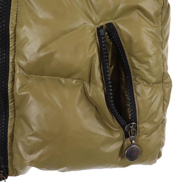 Moncler Hooded Down Jacket 6A Brown Kid's Used