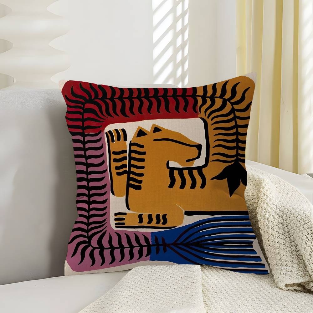 

Ancient Egypt Colorful Abstract Nordic Cushion Cover Pillow Cover Decor Pillowcase Printed Cushion Case for Couch 30x30 cm