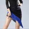 Women's Tassel e Scarf Latin Dance Skirt Irregular f-length Lace Universal Skirt Children's Fitn Latin Dance
