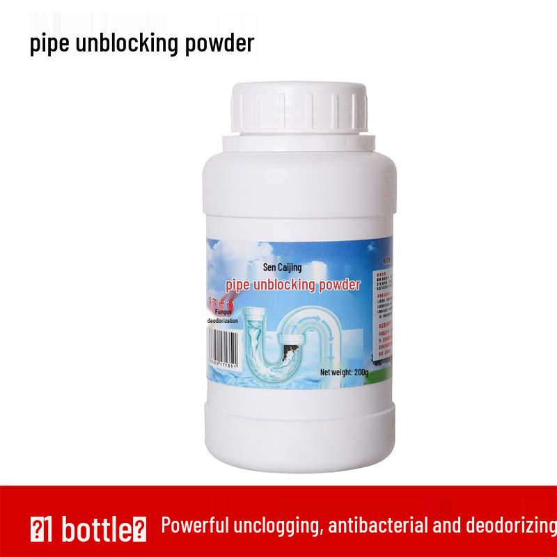 Powerful Pipe Dredging Powder for Kitchen and Bathroom Unclogging