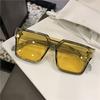 New Lightweight Square Fashion Multifunctional Men's and Women's Decorative Glasses Ins Style