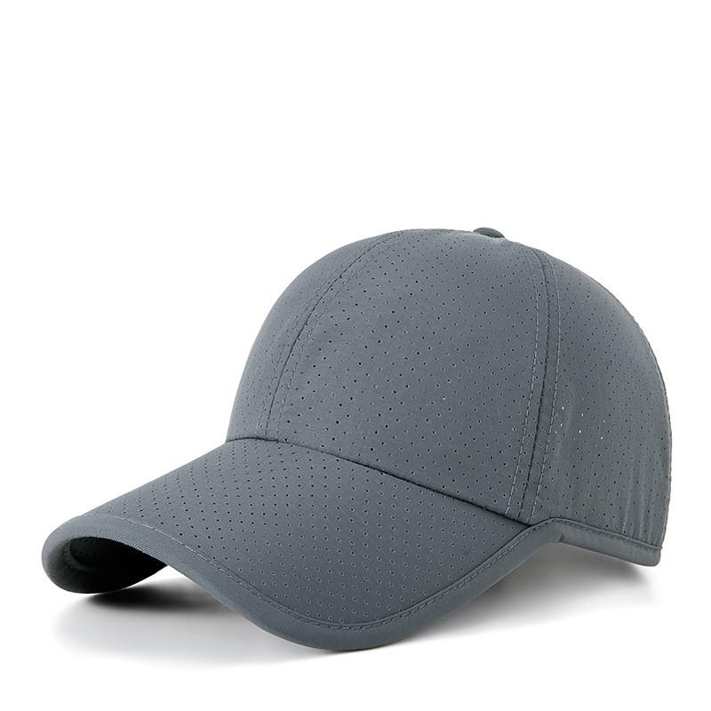 New Summer Waterproof Mesh Baseball Cap For Men Outdoor Sun Protection Breathable Nylon Hat