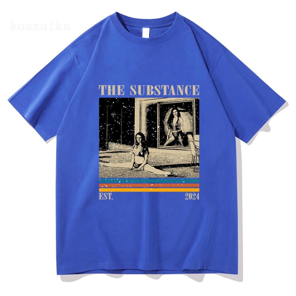 Das Substance Monstro Elisasue T-Shirt für Herren/Damen Harajuku Vintage Grafik-T-Shirt Klassisches Hochwertiges Baumwoll-T-Shirt