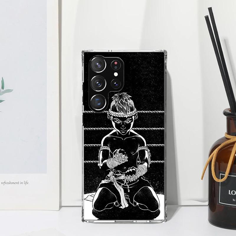 Muay Thai Fight Boxing Phone Case For Samsung Galaxy S26 S25 Edge S24 FE S23 S22 Ultra S21 Plus S20 + Art Fundas Back Cover Gala
