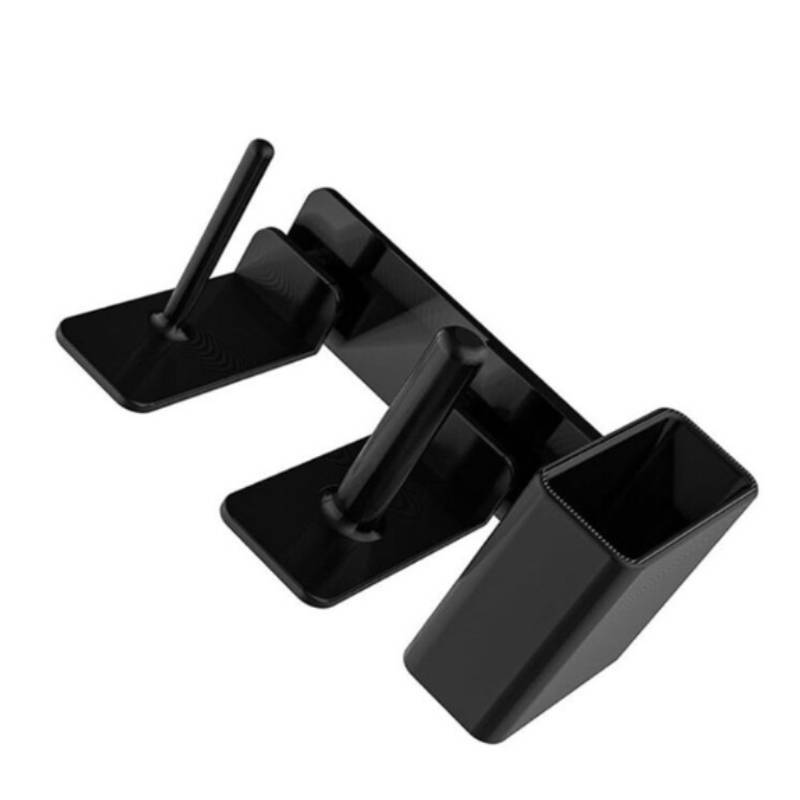 Modern Minimalist Plastic Wall Mount Cup Organizer For Kitchen And Office Use