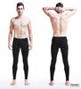 Aoyuansu Men's Slimming Cotton Thermal Base Layer Pants for Autumn and Winter