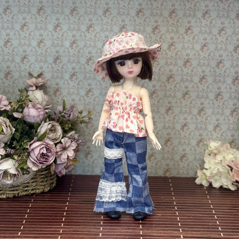 With Clothes Removable Joints Doll 3D Eyes 1/6 Bjd Dolls Hinged Doll 30cm BJD Doll  Girls Gifts