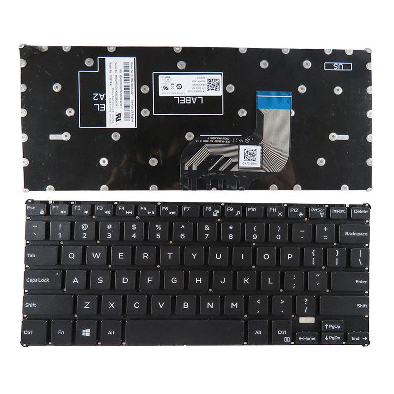 Compatible Keyboard for Dell Models 11-3162, 3164, 3168, 3169, 3179, P25T, D1208R, P24T C Shell