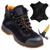 Men's Work Boots Ankle Boots Nubuck Leather With Toe Cap Bhp Lightweight Comfortable