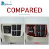 Real Soft Carbon Fiber for Toyota Prius 2010 2011 Accessories Interior Trim Car Headlight Side Mirror Switch Button Sticker
