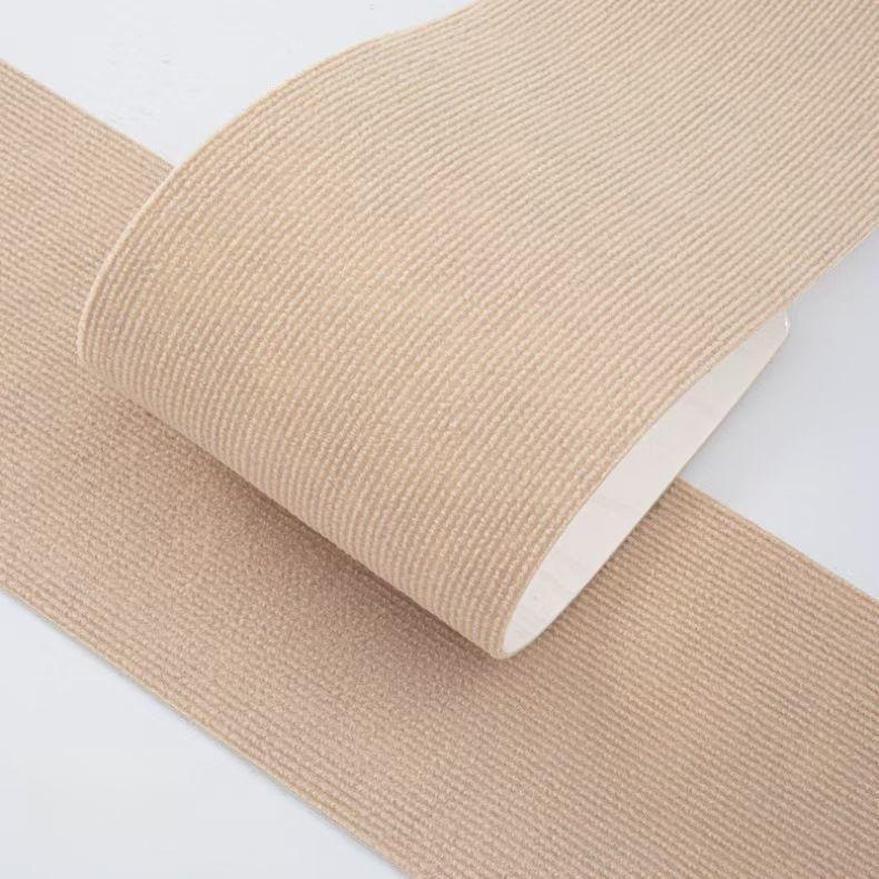 1pc 20x80cm Staircase Mat Non-Slip Self-adhesive Stair Tread Carpet Mat Soft Stripe Protection Cover Pads Home Decor