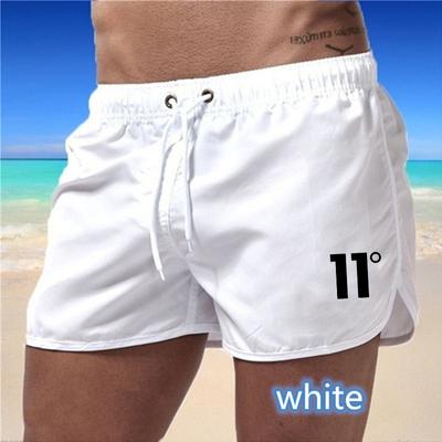 2024 Trajes de Baño Verano Pantalones Cortos para Hombre Bañador Secado Rápido Board Shorts Transpirable Cordón Con Bolsillos Surf Playa Pantalones de Sudor