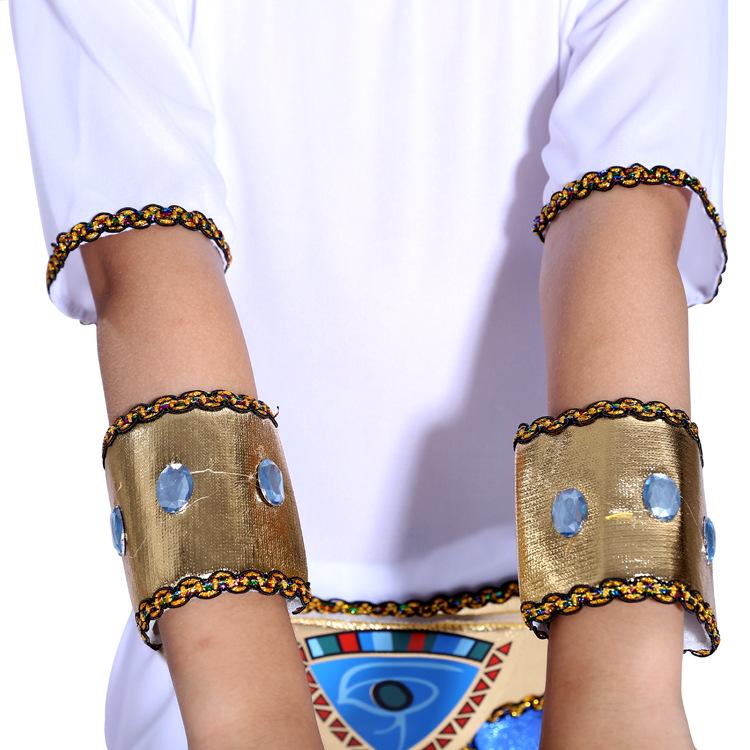 Egyptian Pharaoh & Queen Cosplay Costumes: Kids' Prince & Princess Halloween Outfits