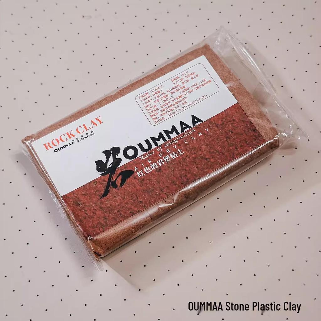Ladoll White Air-Dry Clay Kit 500g - No-Bake DIY Stone Clay for Figures